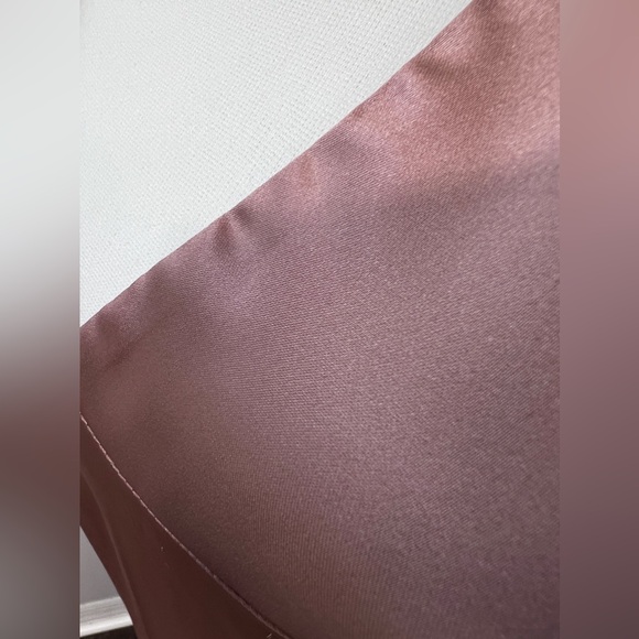 NWT Commence Open Back Satin Long Dress - Picture 11 of 16